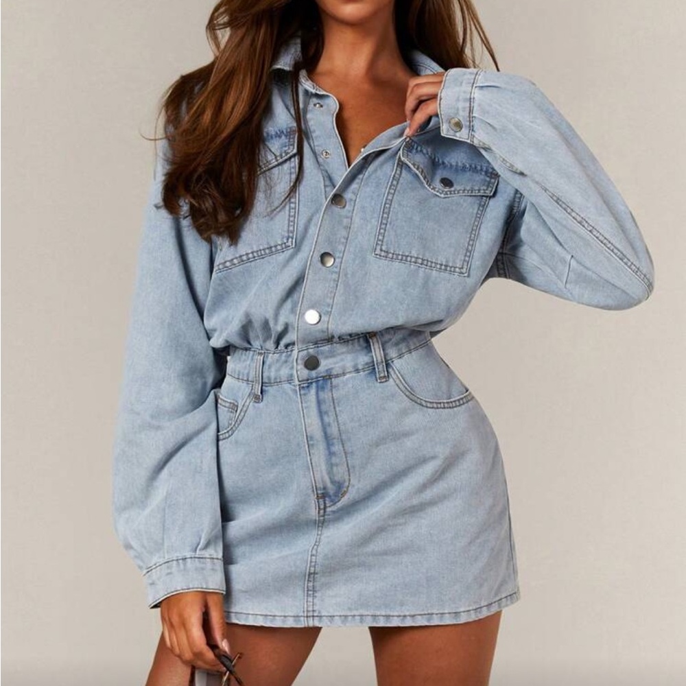 Stylish Denim Dress